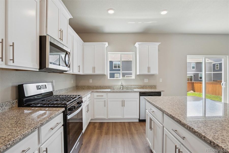 Furnished interior view inside a new home in , Severance (Image 8).
