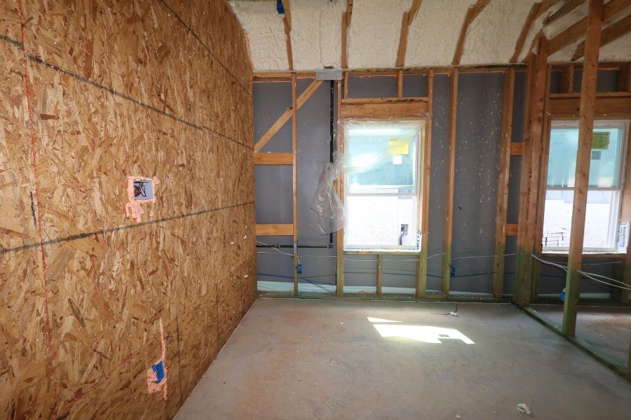 In-progress construction of a new home in The Grand Prairie - Meadow Collection, Waller, TX (Image 8).