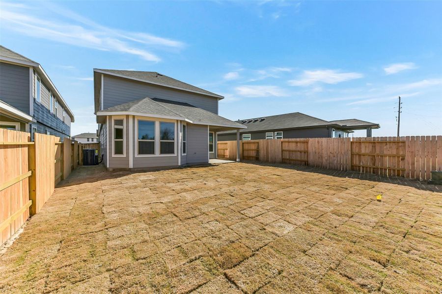 Exterior details and patio area of a home in Colony at Pinehurst, Pinehurst (Image 24).