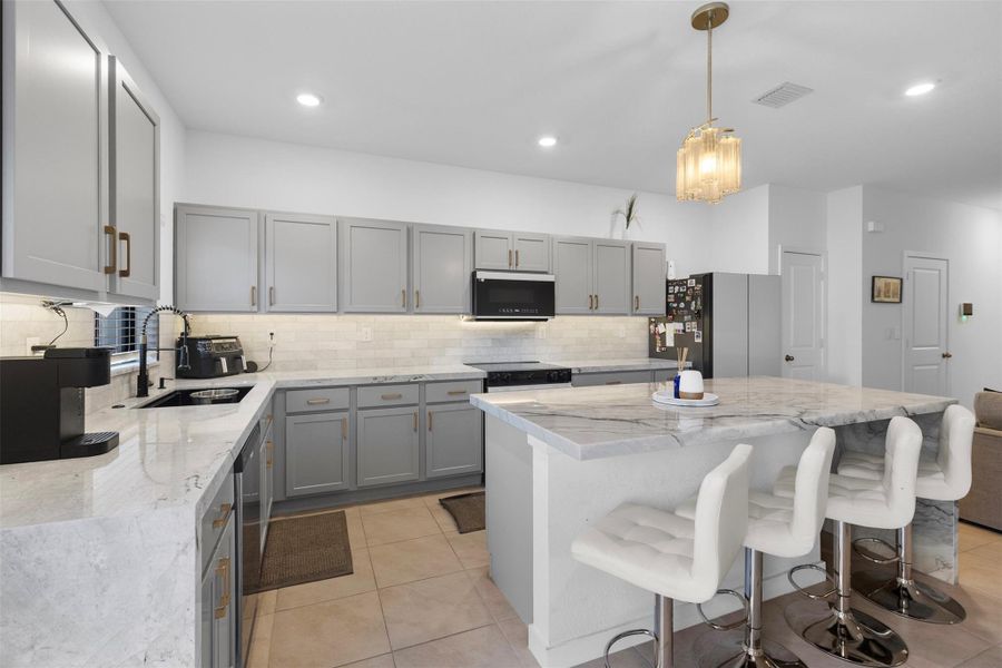 Furnished interior view inside a new home in , Pompano Beach (Image 9).