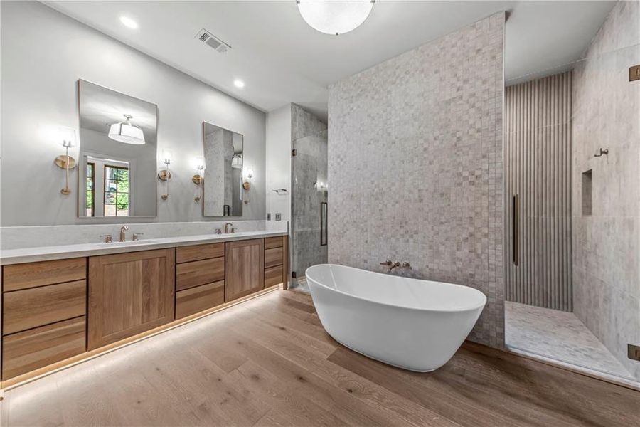 Furnished interior view inside a new home in , Greensboro (Image 17).