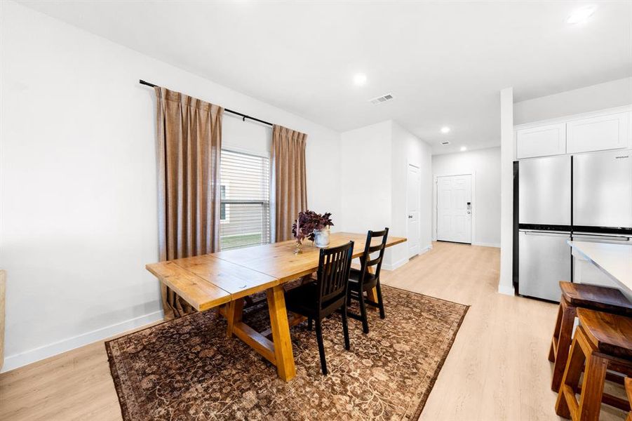 Furnished interior view inside a new home in Ambergrove, Royse City (Image 23).