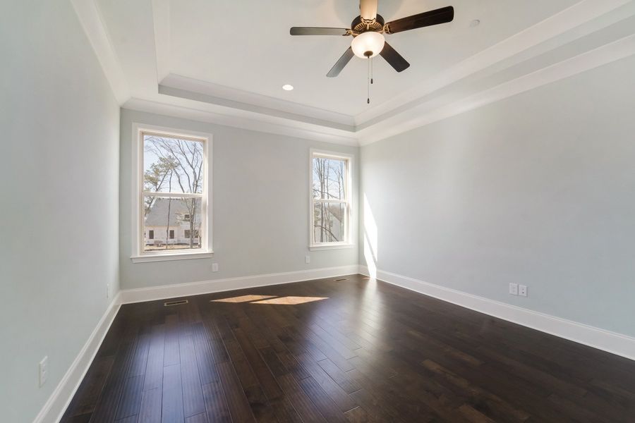 Representative unfurnished interior of a home built from the Brighton by Celebration Homes in Aden Woods Of Castleberry Farms, Fairview (Image 23). Representative unfurnished interior of a home built from the Brighton by Celebration Homes in Aden Woods Of Castleberry Farms, Fairview (Image 23).