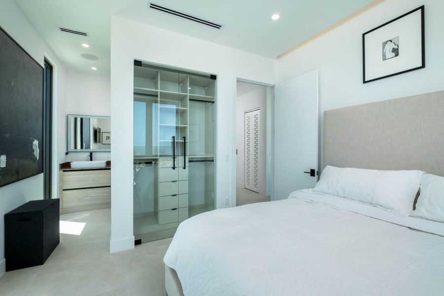 Furnished interior view inside a new home in , Key Largo (Image 17).