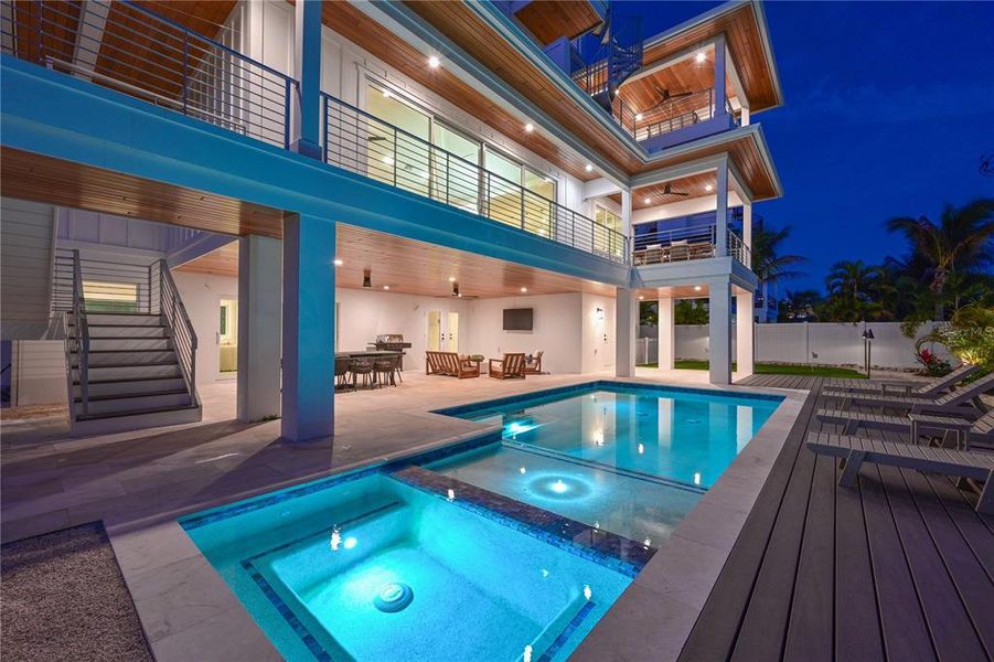 Exterior details and patio area of a home in , Holmes Beach (Image 42).