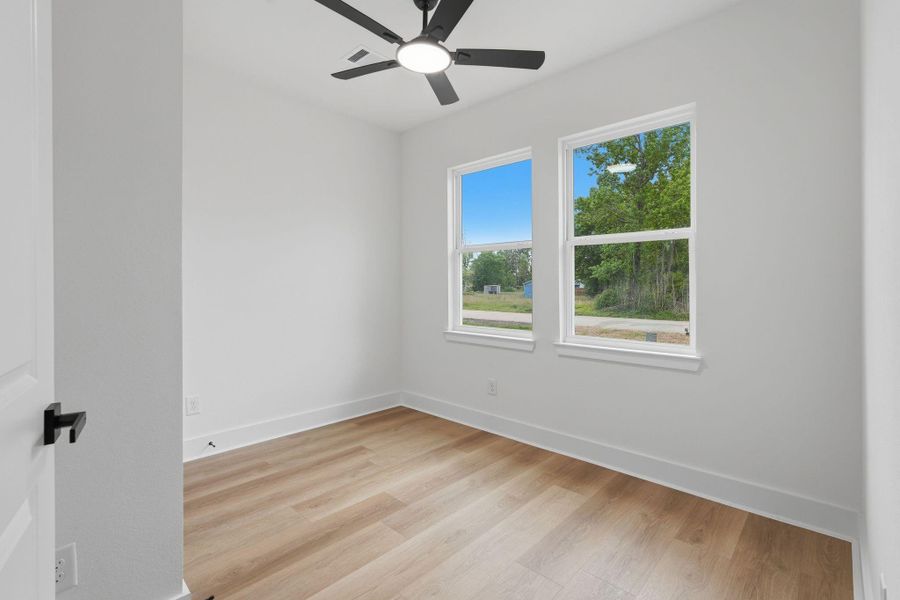 Home Office in the front of the home, that could also be a bedroom