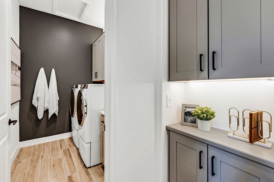 Representative furnished interior of a home built from the Crimson by Mattamy Homes in Tavira at Twin Peaks, Marana (Image 22).