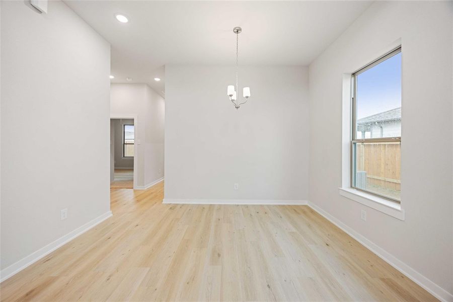 Spacious, unfurnished interior of a new home in Granger Pines, Conroe (Image 12). Spacious, unfurnished interior of a new home in Granger Pines, Conroe (Image 12).