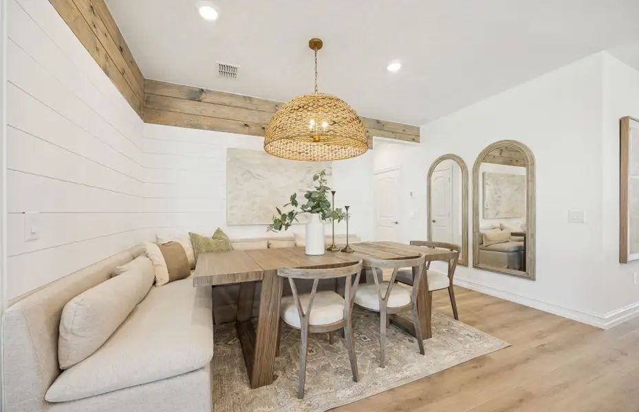 Furnished interior view inside a new home in Del Webb at Trinity Falls, McKinney (Image 11).