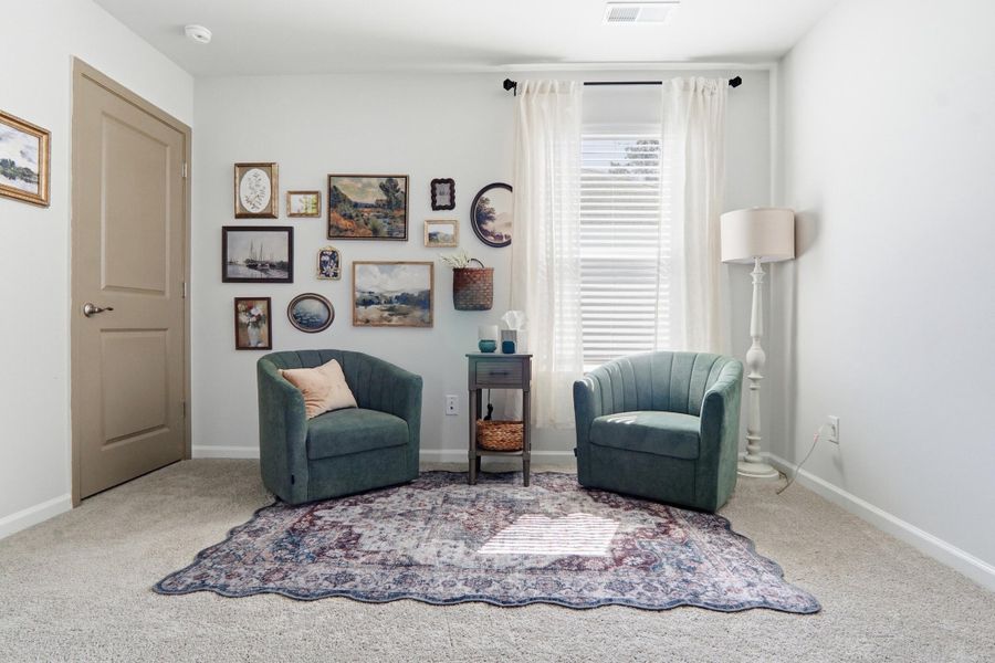 Furnished interior view inside a new home in Founders Corner, Lincolnville (Image 19).