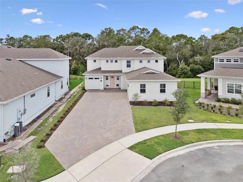 Front exterior of a new home in , St. Cloud, FL, highlighting curb appeal (Image 19).