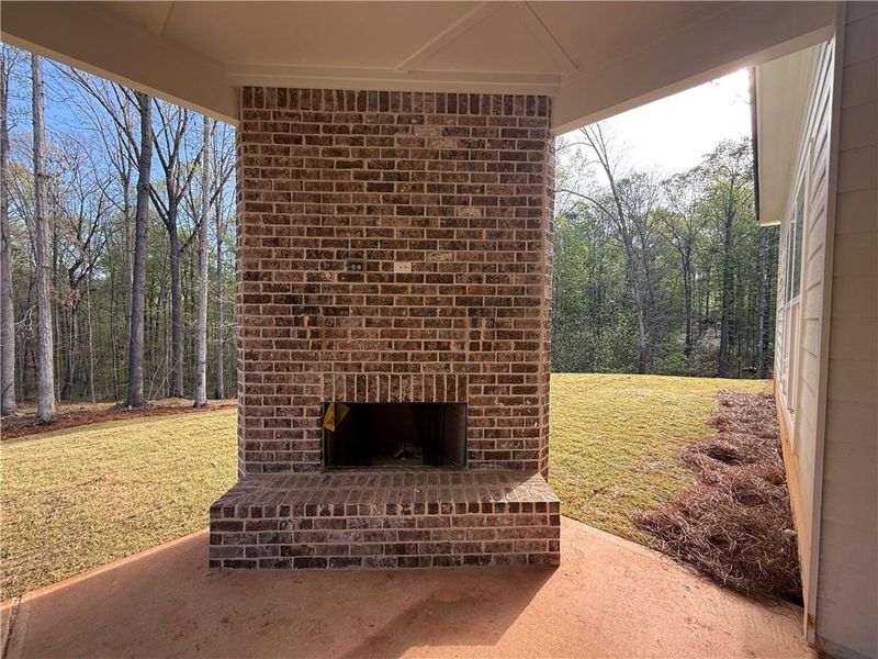 Exterior details and patio area of a home in , Pendergrass (Image 14).
