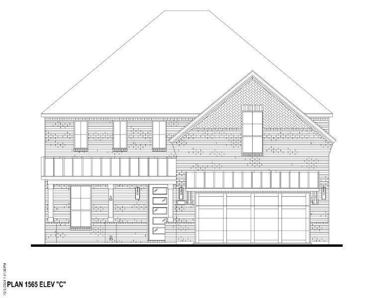 Plan 1565 Elevation C