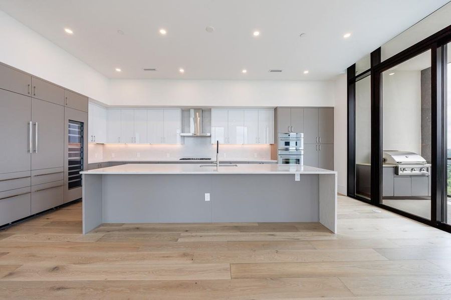 Furnished interior view inside a new home in The Dillon Buckhead, Atlanta (Image 10).
