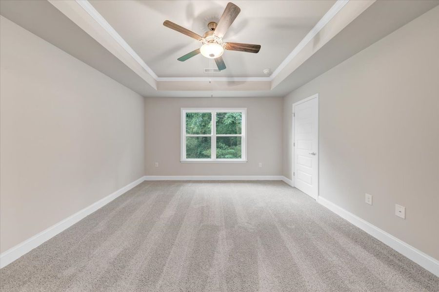 Spacious, unfurnished interior of a new home in Scarlett Place, Bowdon (Image 30).