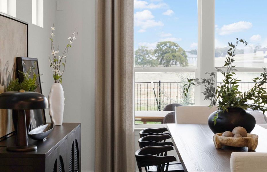 Representative furnished interior of a home built from the Stellar by Del Webb in Del Webb Austin at Lost Pines, Bastrop (Image 14).