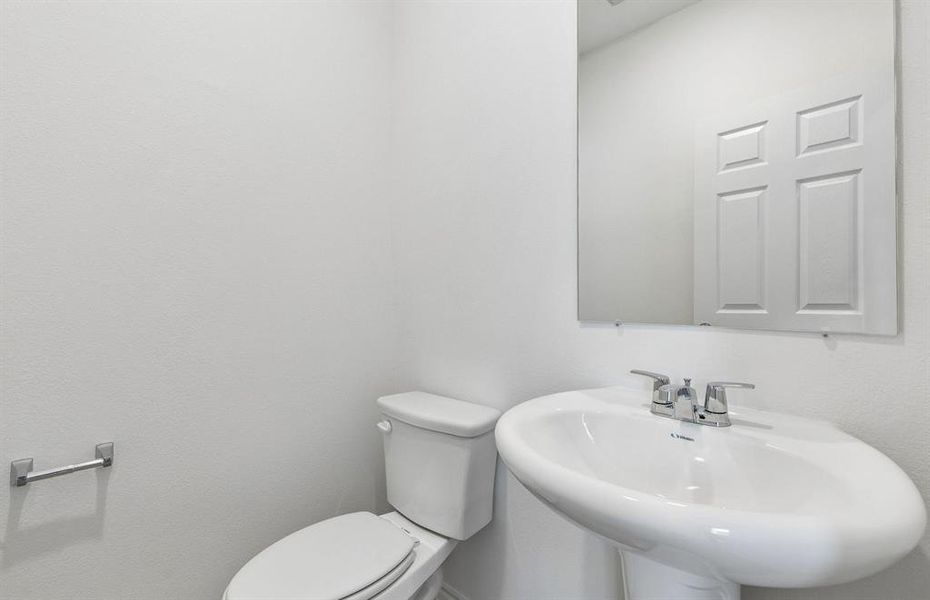 Powder bath on first level