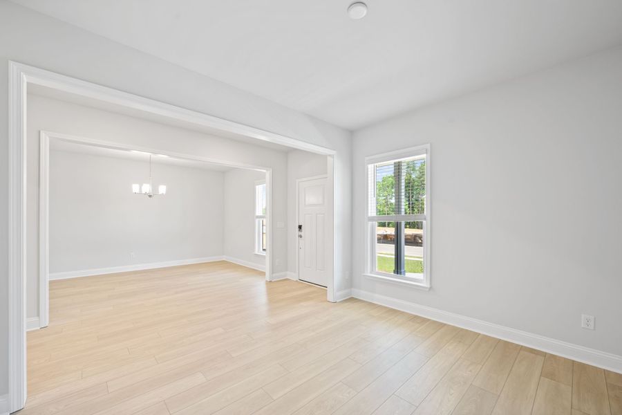 Spacious, unfurnished interior of a new home in Oakleaf Chase, Blythewood (Image 18). Spacious, unfurnished interior of a new home in Oakleaf Chase, Blythewood (Image 18).