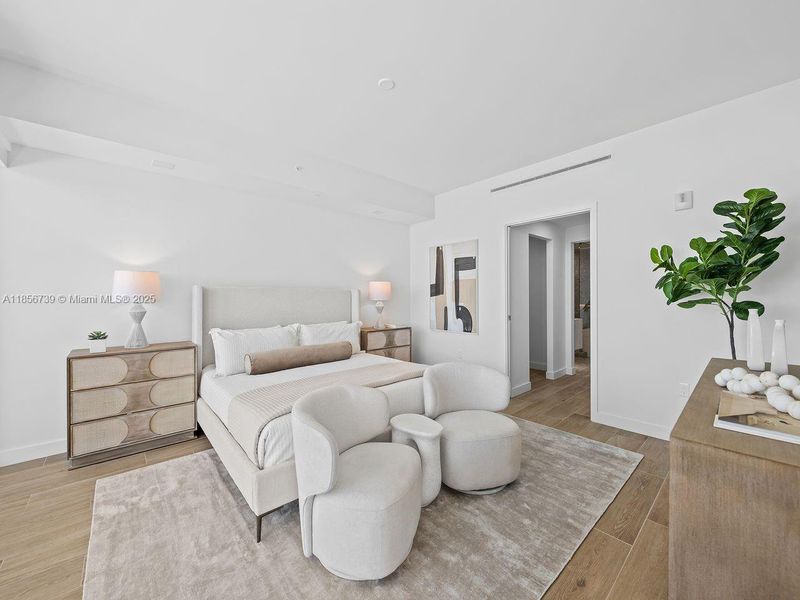 Furnished interior view inside a new home in Casamar, Pompano Beach (Image 29).