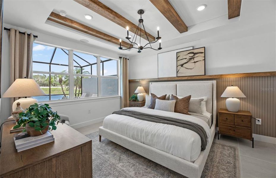 Furnished interior view inside a new home in , Nokomis (Image 17).