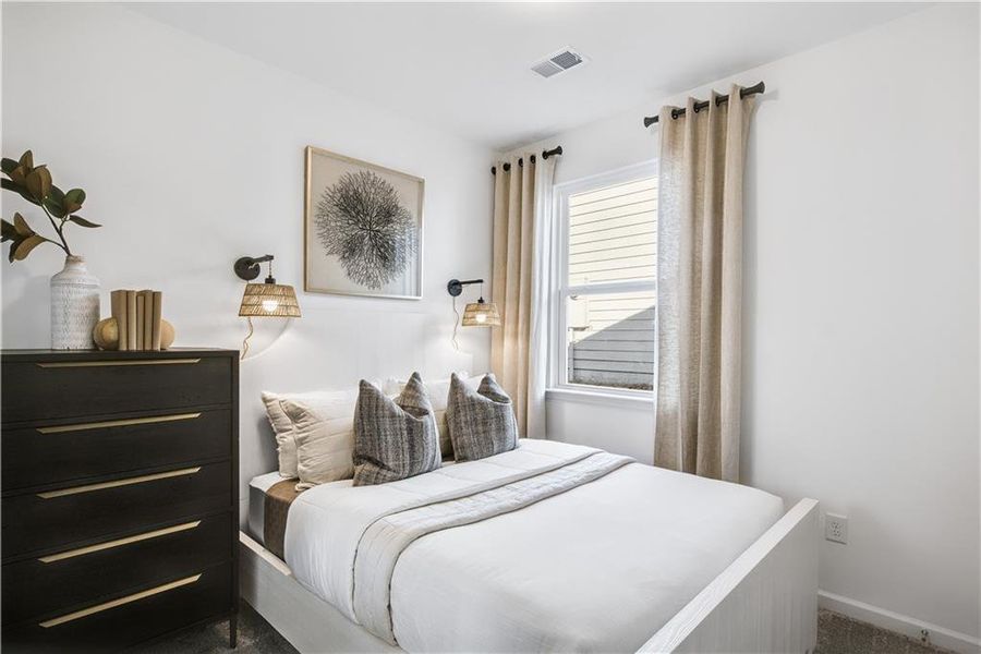 Furnished interior view inside a new home in Sun City Peachtree, Griffin (Image 21).