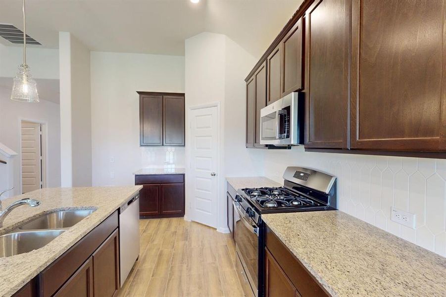 Furnished interior view inside a new home in Kings Way, Denton (Image 6). Furnished interior view inside a new home in Kings Way, Denton (Image 6).