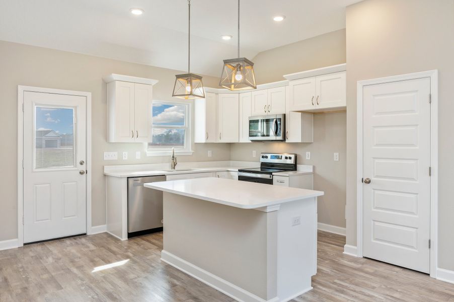 Representative furnished interior of a home built from the Adeline by CJL Homes in Oak Hollow, Crestview (Image 4).