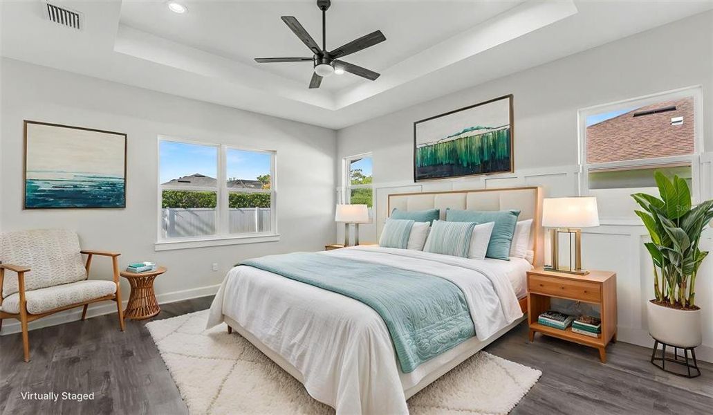 Furnished interior view inside a new home in , Lakeland (Image 33).