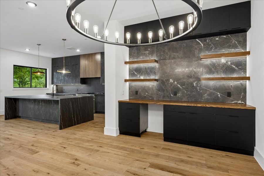 Furnished interior view inside a new home in , Bellaire (Image 16).