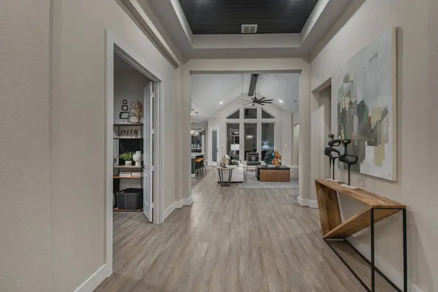 Representative furnished interior of a home built from the Brandon by Chesmar Homes in The Reserve at Potranco Oaks, Castroville (Image 10).