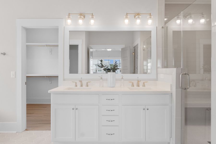 Furnished interior view inside a new home in The Sanctuary at Sunset Beach, Sunset Beach (Image 10).