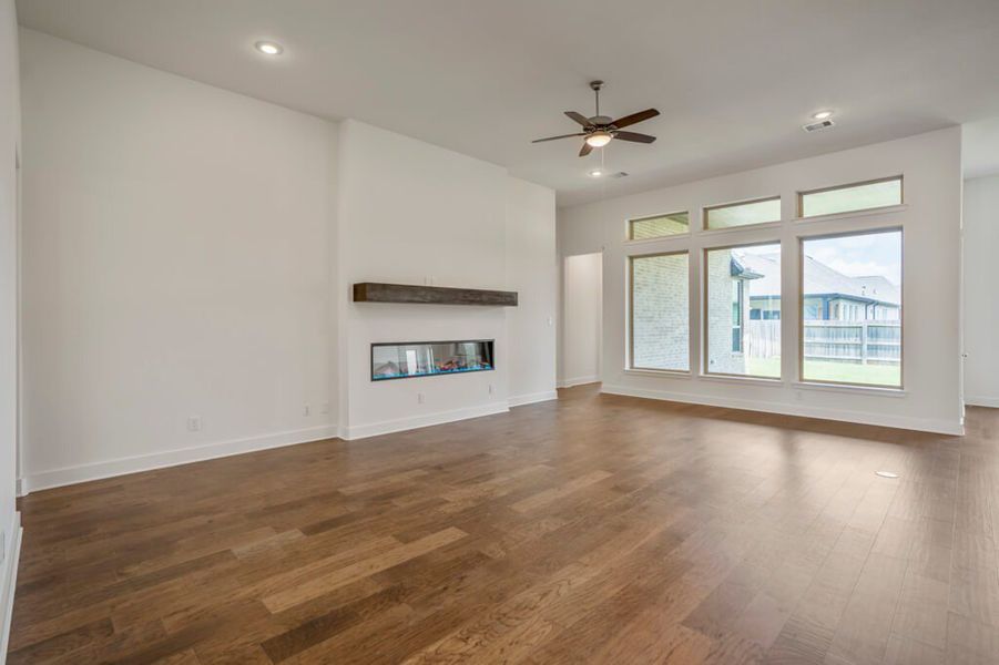 Representative unfurnished interior of a home built from the Raleigh 3530 by J. Patrick Homes in Colton, Montgomery (Image 10). Representative unfurnished interior of a home built from the Raleigh 3530 by J. Patrick Homes in Colton, Montgomery (Image 10).