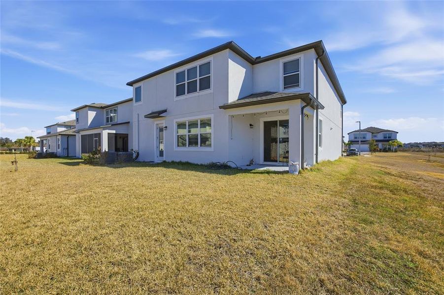 Exterior details and patio area of a home in , Zephyrhills (Image 26).