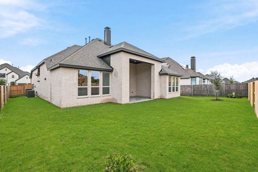Spacious Backyard
