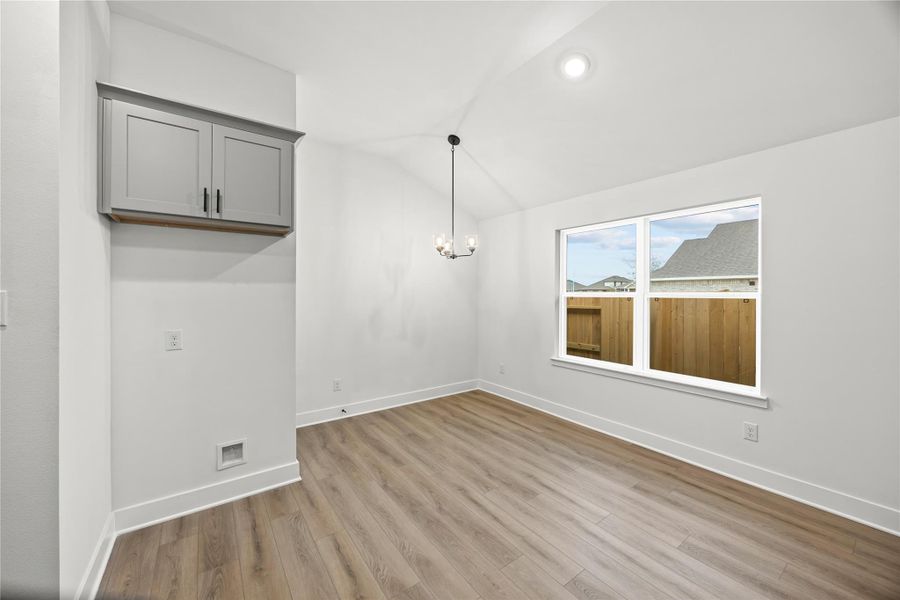 Spacious, unfurnished interior of a new home in River Ranch Trails, Dayton (Image 24). Spacious, unfurnished interior of a new home in River Ranch Trails, Dayton (Image 24).