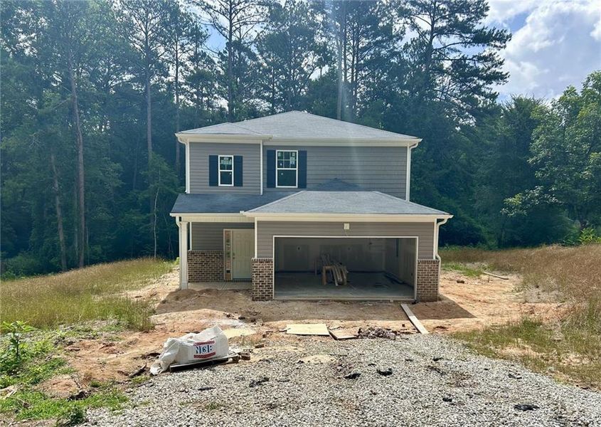 In-progress construction of a new home in , Conyers, GA (Image 9).