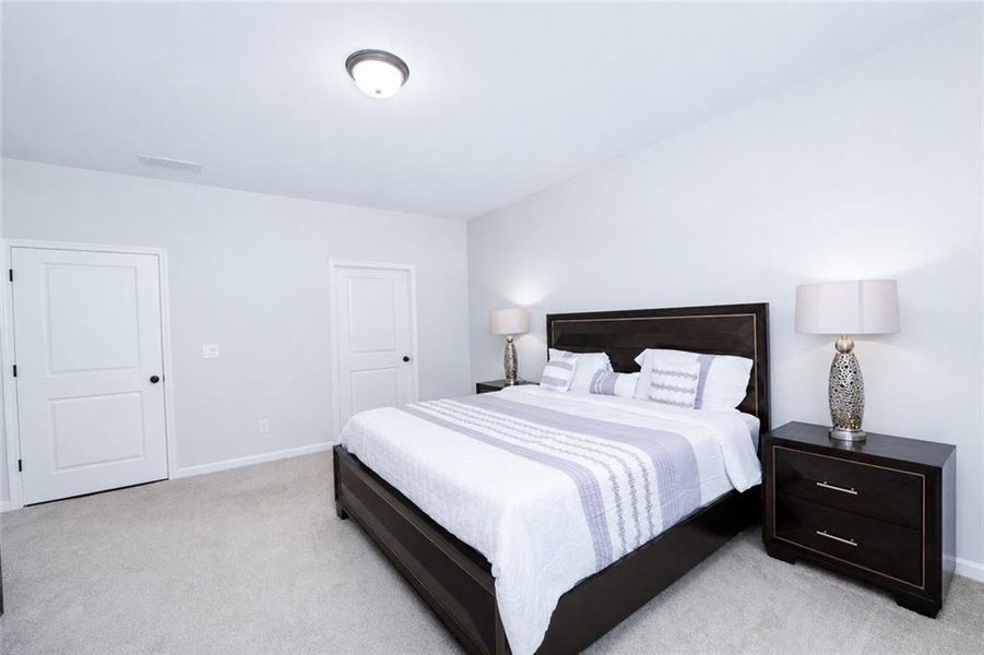 Furnished interior view inside a new home in , Lawrenceville (Image 9). Furnished interior view inside a new home in , Lawrenceville (Image 9).