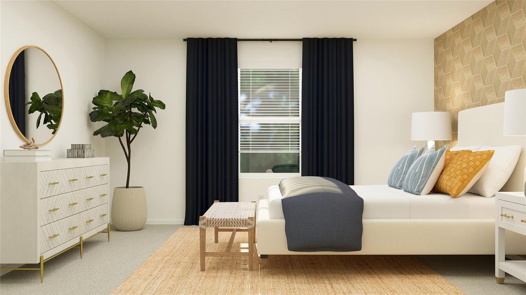 Furnished interior view inside a new home in Firefly Pointe: Classic Collection, Hutto (Image 4).