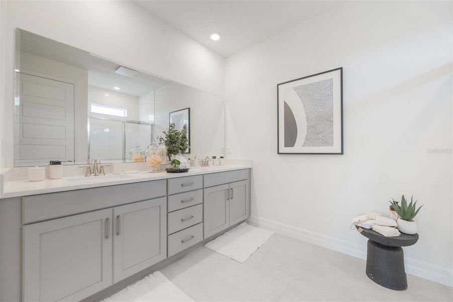 Furnished interior view inside a new home in Lakes of Mount Dora, Mount Dora (Image 26).