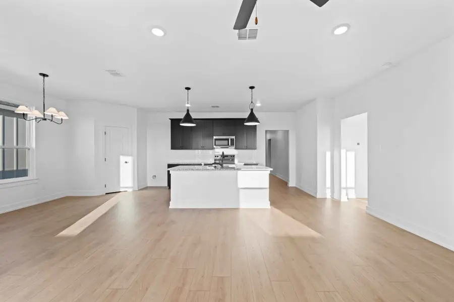 Furnished interior view inside a new home in Wildwood Estates, Nolanville (Image 4).