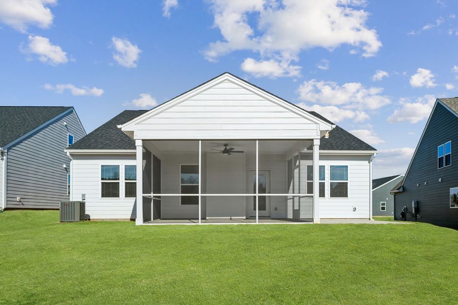 Representative exterior photo of a completed home built from the The Wallace by Stanley Martin Homes in The Retreat at Laurelbrook, Sherrills Ford, NC (Image 20).
