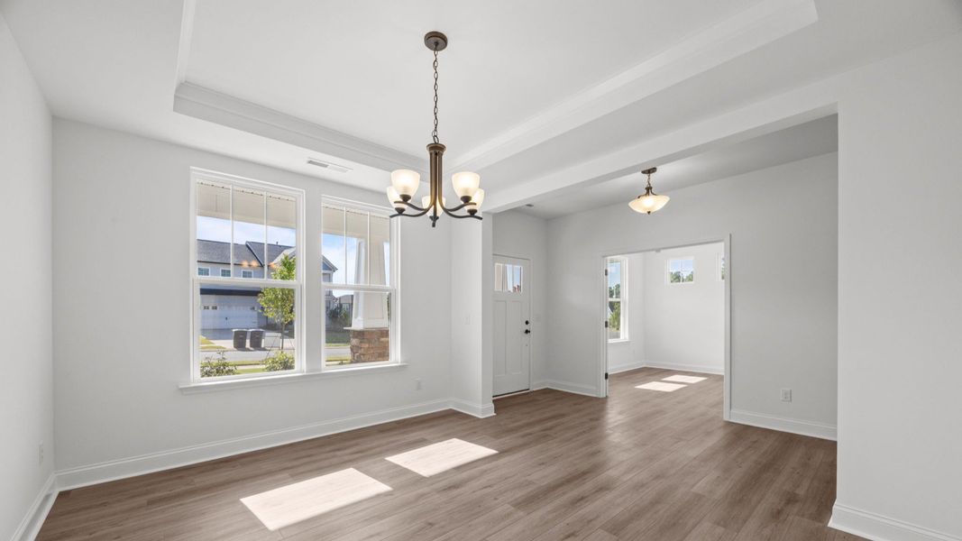 The Norris Plan by DRB Homes in McBride Indian Trail, NC - Dining