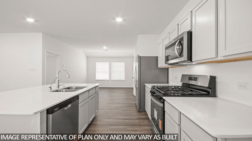 Furnished interior view inside a new home in Presswoods, Splendora (Image 4).
