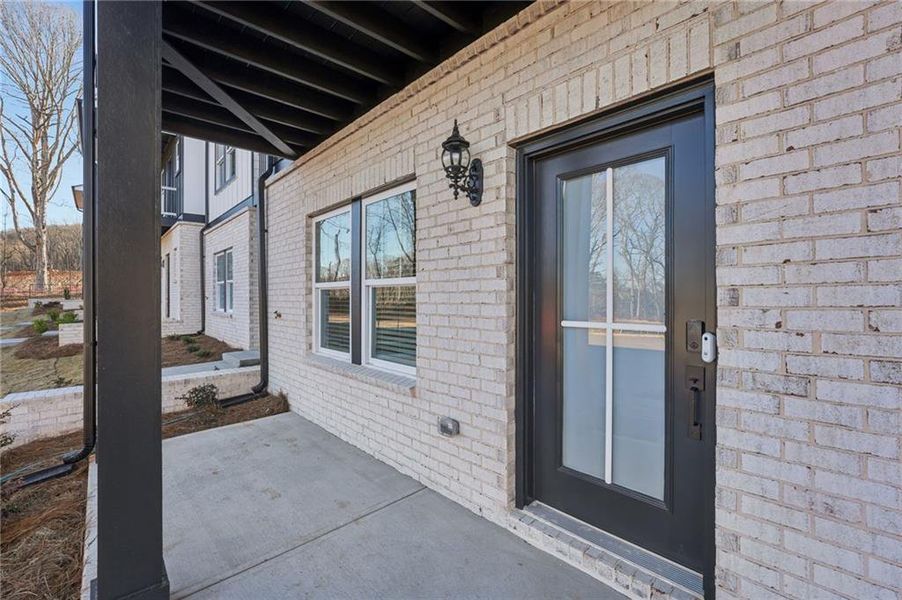 Exterior details and patio area of a home in , Cumming (Image 27).