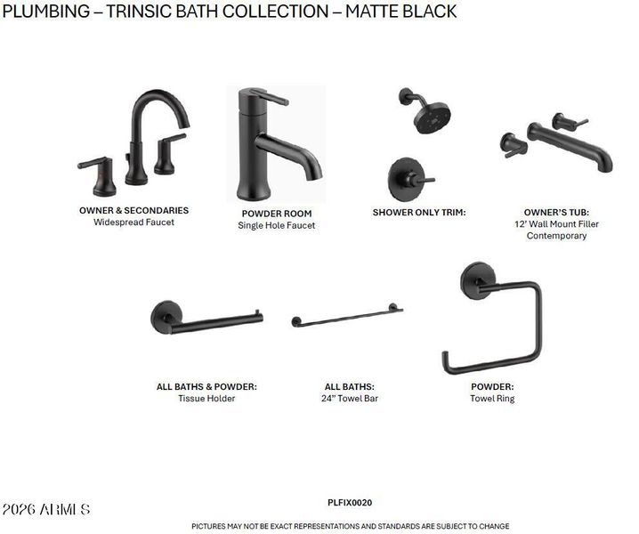 Plumbing - Bath Collection Matte Black