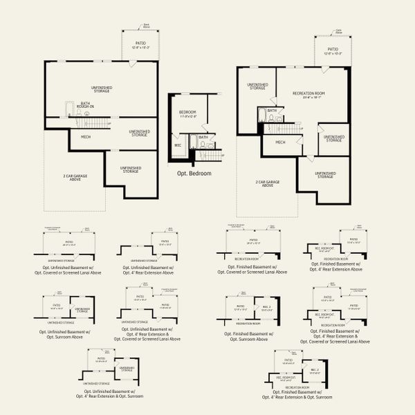 2D floor plan layout for the Continental by Pulte Homes in Kinsdale, Lancaster, SC (Image 5). 2D floor plan layout for the Continental by Pulte Homes in Kinsdale, Lancaster, SC (Image 5).