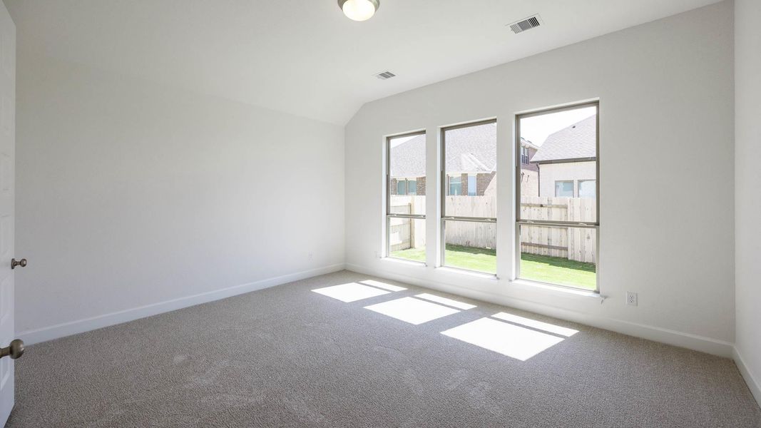 Spacious, unfurnished interior of a new home in Lariat 45', Liberty Hill (Image 8). Spacious, unfurnished interior of a new home in Lariat 45', Liberty Hill (Image 8).