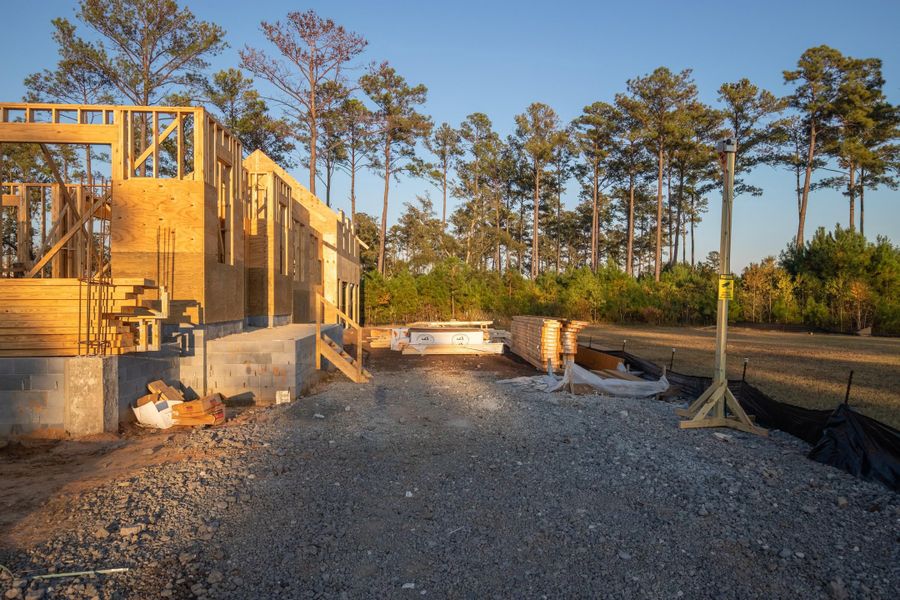 In-progress construction of a new home in , Charleston, SC (Image 46).