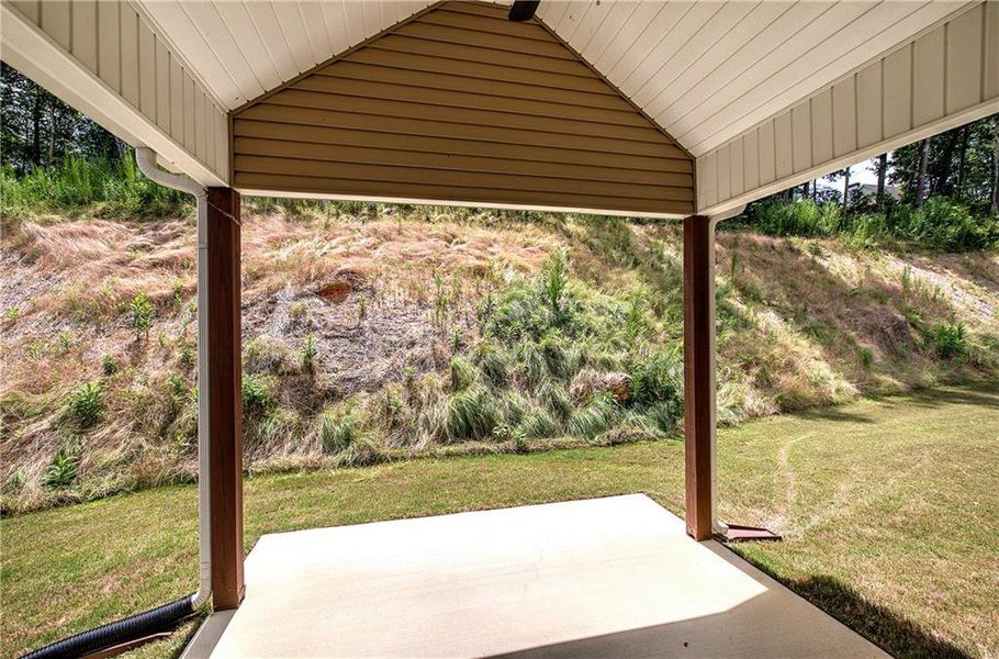 Exterior details and patio area of a home in , Rockmart (Image 3).