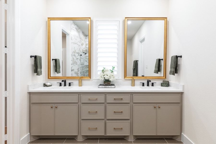 Representative Primary Bathroom - some options shown